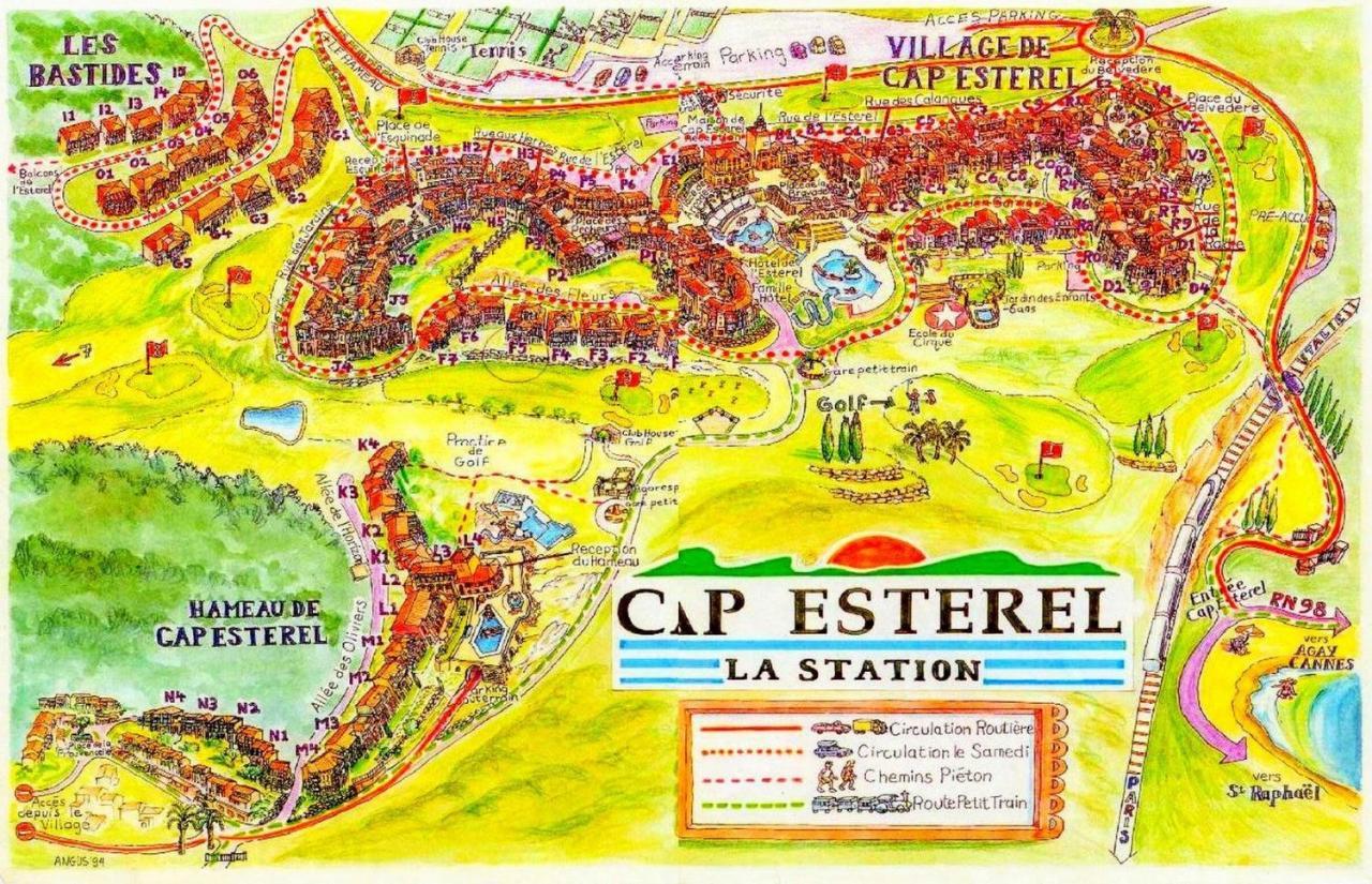 Huuummm C'Est La ! Beau T2 Cap Esterel Village Avec Clim ! แซ็งต์-ราฟาเอล ภายนอก รูปภาพ